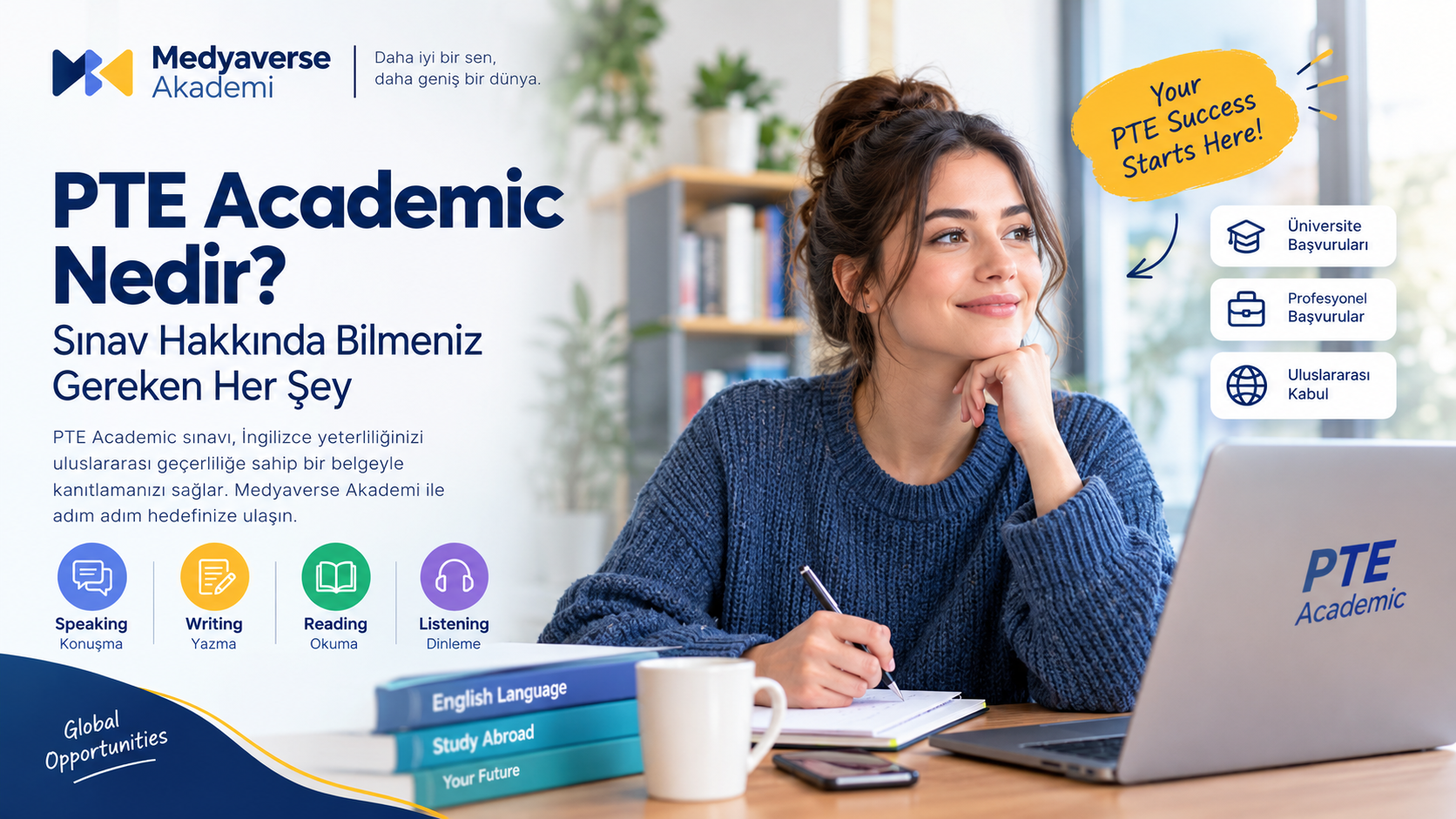 PTE Academic Nedir? Sınav Hakkında Bilmeniz Gereken Her Şey